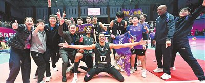 华体会官网-天津男排 众将赛场皆闪光|天津队|陈龙海|联赛冠军|中国男排|上海女排_新浪体育_新浪新闻